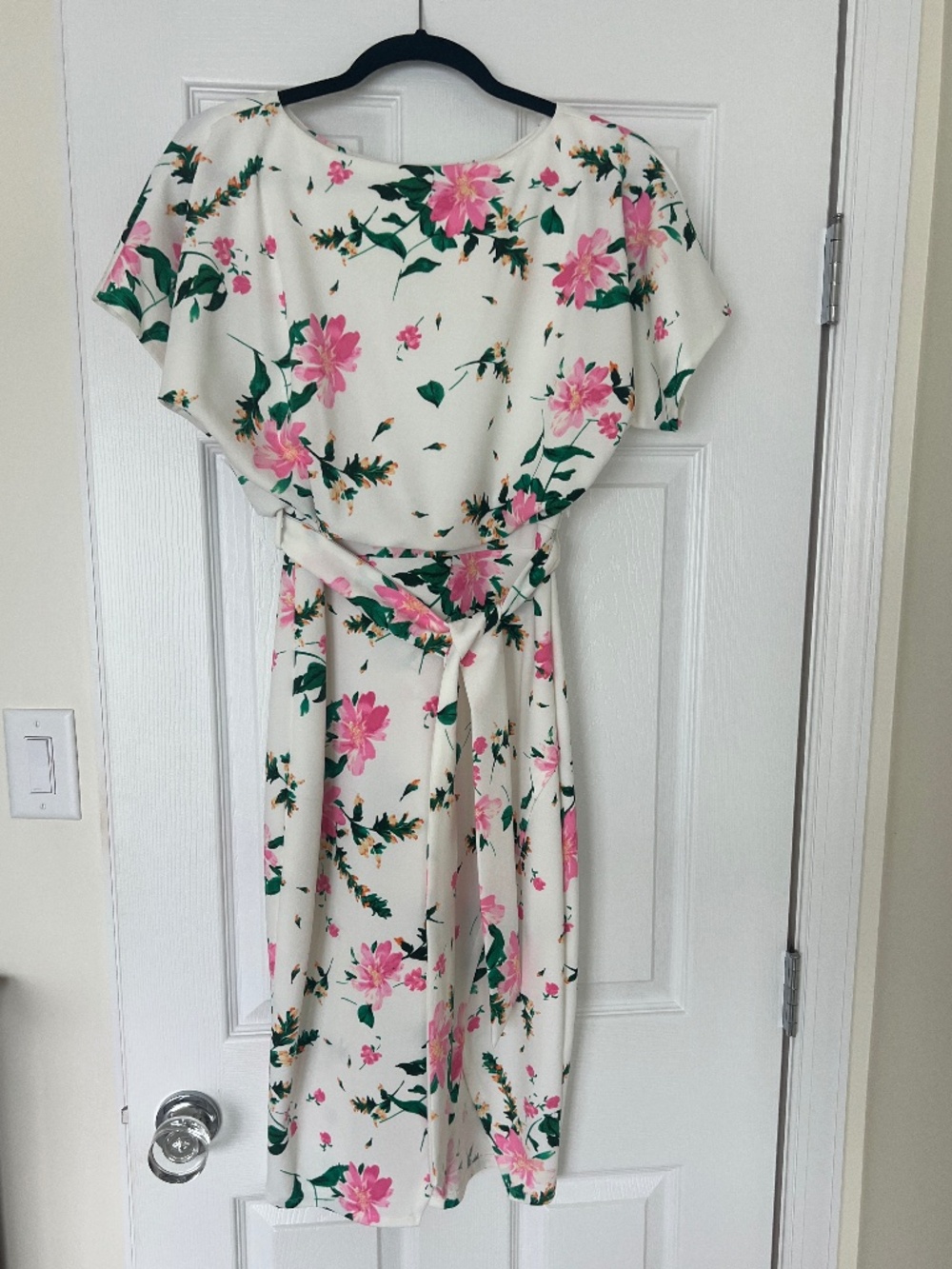 Floral Silk Dress